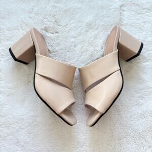 NEW Women leather heel sandals size 36 EU